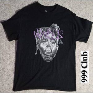 999 Club Juice Wrld Smoke t shirt graphic tee men's size large
